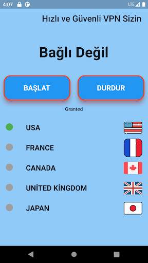 Gizli VPN screenshot 1