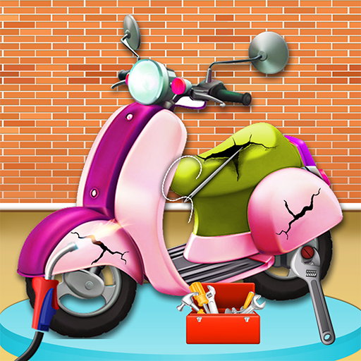 Scooter Repair Mechanic Shop icon