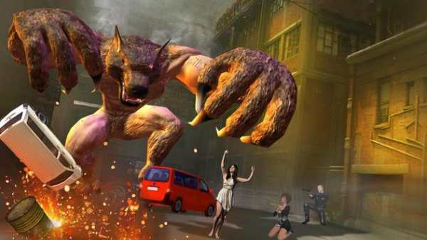 The Angry Wolf Simulator : Werewolf Games screenshot 1