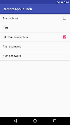 Remote App Launch screenshot 2