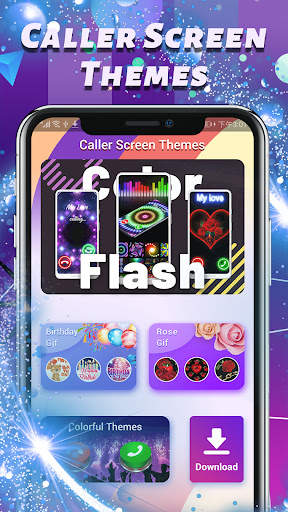 Call Screen-Color Flashlight screenshot 1
