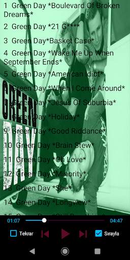 Green Day All Songs Offline screenshot 1