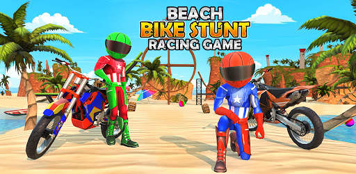 Superhero Moto Bike Stunt Racing Game screenshot 6