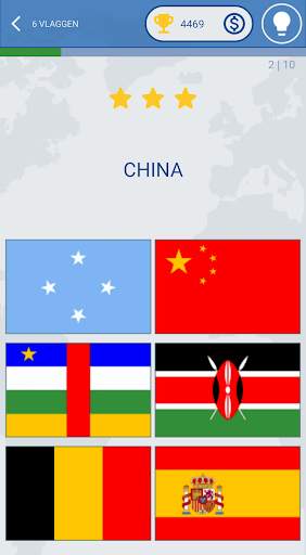 De vlaggen van de wereld quiz screenshot 5