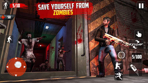 Zombie Sniper Survival: Royale Shooting screenshot 1