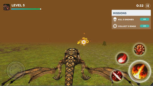 Fire Wyvern Simulator 3D Game screenshot 8