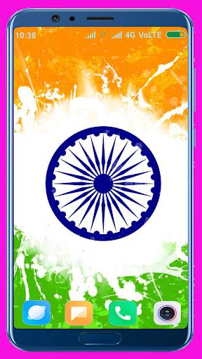 Indian Flag Wallpaper Best 4K screenshot 10