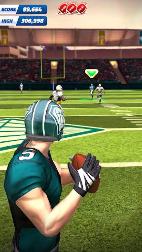 Flick Quarterback 20 - American Pro Football screenshot 1