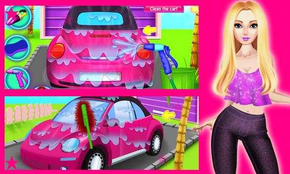 Princess Pinky Car Cleaning screenshot 4