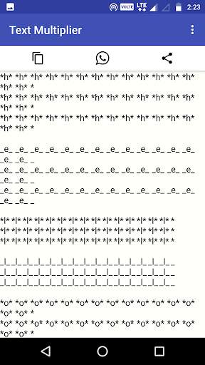 Text Multiplier - Text Repeater, Designs, Messages screenshot 5
