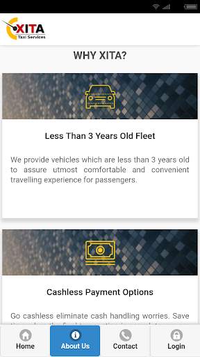 XitaTaxi - Rentals & Outstation Cabs screenshot 2
