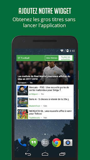 Toute L'actualité Du Football screenshot 6