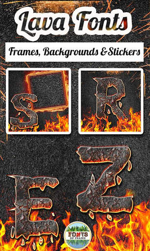Fonts DP Frame - ABCD Art, Backgrounds, Stickers screenshot 2