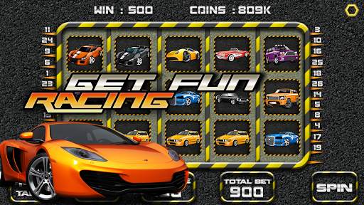 Car Race Queens Slots - Casino screenshot 1