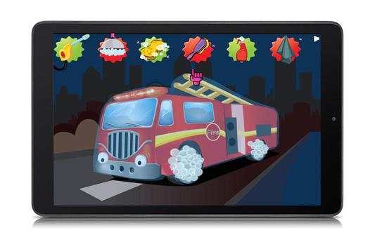 Wash game Firetruck screenshot 4