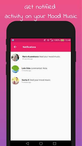 Mood Music - Feel/Share/Listen Musics on your mood screenshot 4