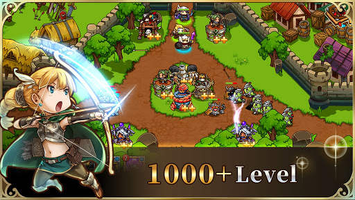 Crazy Defense Heroes screenshot 1