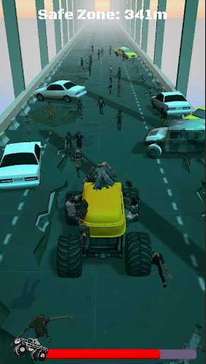 Death Race: Zombie Crush Offline screenshot 5