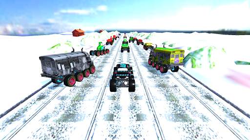 Monster Truck Racing McQueen Traffic Racer Friends screenshot 6