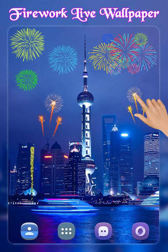 New Year Live Wallpaper 2021 - New Year Fireworks screenshot 4