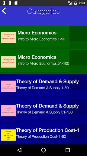 CA CPT Economics Whiz screenshot 2