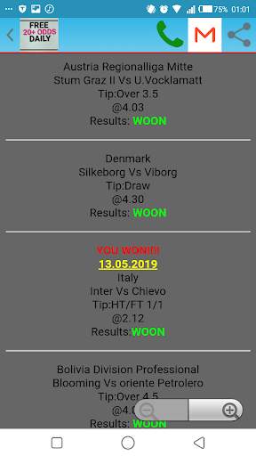 FREE 20+ ODDS DAILY screenshot 3