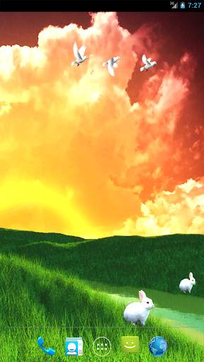 S5 Grass Land Live Wallpaper screenshot 4