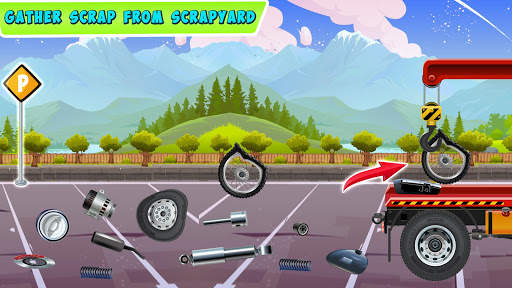 Pabrik pembuat sepeda motor: merakit & memperbaiki screenshot 3