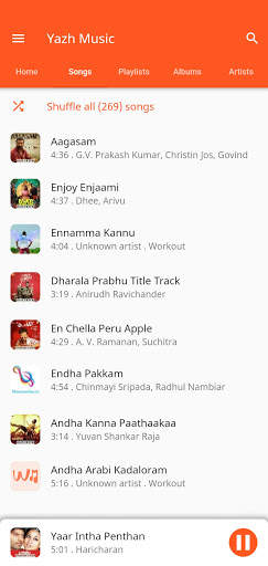 Yazh Music: Music player, Songs,Mp3 Player,Offline screenshot 2