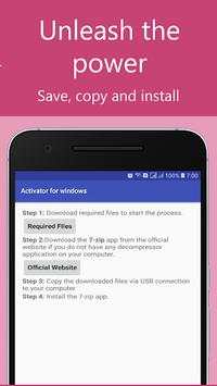 Activators for windows screenshot 1