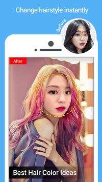 Change face: swap face,  change hair screenshot 3