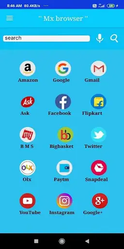 Mx browser स्क्रीनशॉट 1