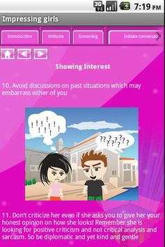 Impressing Girls Lite screenshot 3
