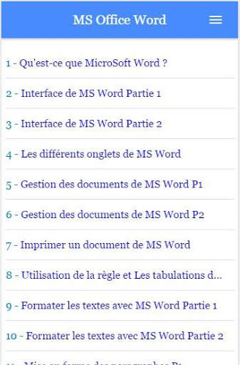 Formation-Apprendre Microsoft word screenshot 2
