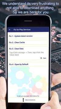 Fix Play Services & Store - Check new update 2020 screenshot 4