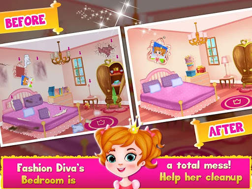 Cleaning games Kids - Clean Decor Mansion & Castle screenshot 9