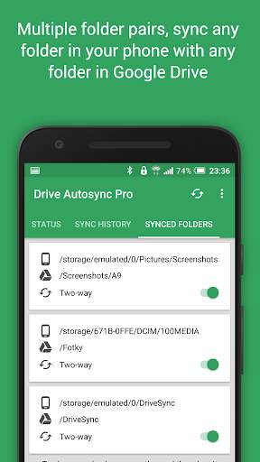 Autosync for Google Drive 6 تصوير الشاشة