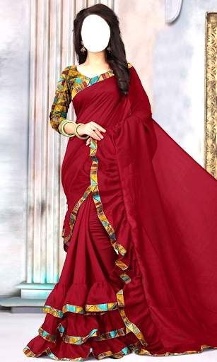 Women Stylish Sarees Photo Editor screenshot 9