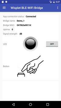 Wisplet BLE-WiFi Bridge screenshot 1