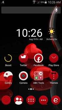 Sweetheart theme-ABC Launcher screenshot 1