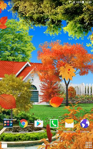Autumn Garden Live Wallpaper screenshot 4