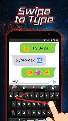 Robot Keyboard Theme screenshot 4