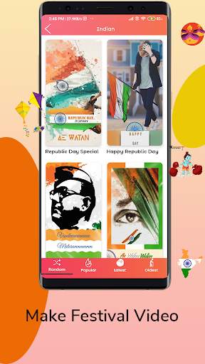 Video Status Maker : Made in India स्क्रीनशॉट 6