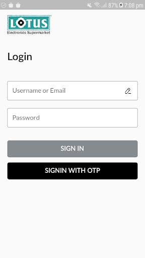 Lotus Electronics Shopping App screenshot 2