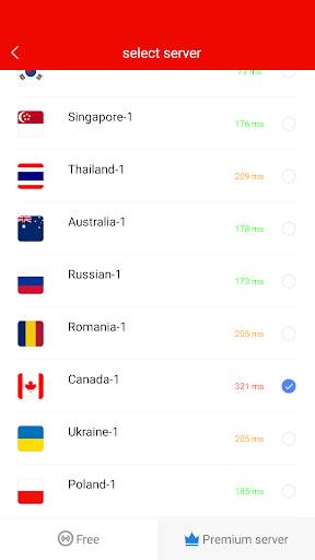VPN Canada - CA Fast VPN screenshot 2