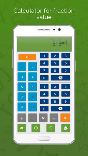 FractionHero : Fraction Calculator 1 تصوير الشاشة