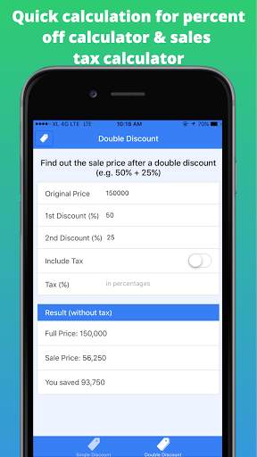 Kalkulator Diskon - Asisten Belanja screenshot 2