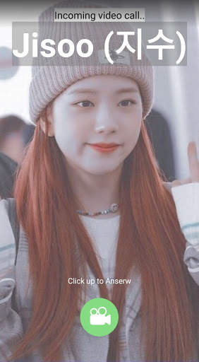 Jisoo Video Call Blackpink- Video Call Simulation screenshot 4