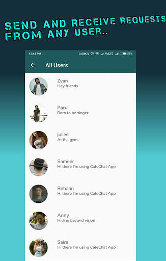 Cafechat скриншот 4