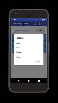Tracker for Shop & Ship shipments screenshot 2